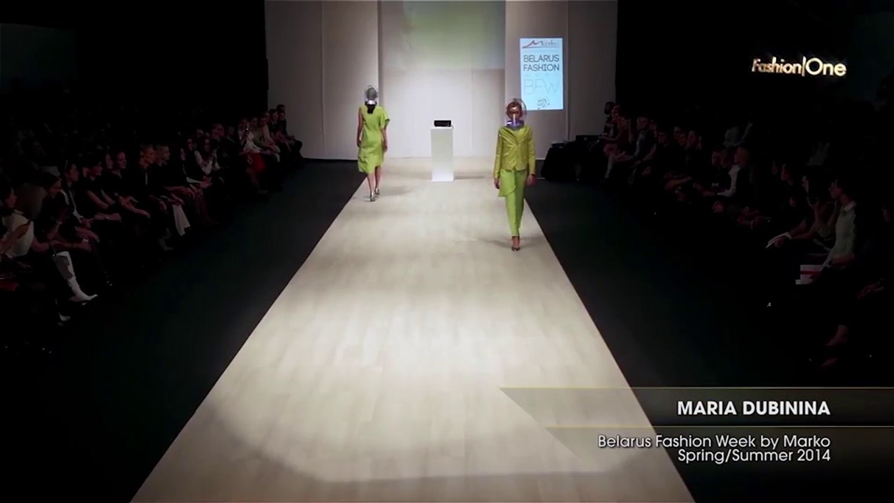 Fashion Week MARIA DUBININA Belarus Fashion Week by Marko Spring Summer 2014