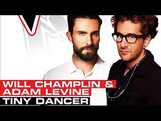 Will Champlin & Adam Levine - Tiny Dancer - Studio Version - The Voice US 2013