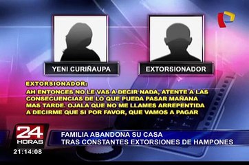 Callao: familia abandona su vivienda tras constantes extorsiones de delincuentes