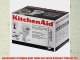 Kitchenaid 5KPEXTA Accessoires Robot Kit EmportePieces pour Pates Fraiches