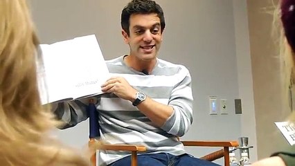 B.J. Novak reading children's book