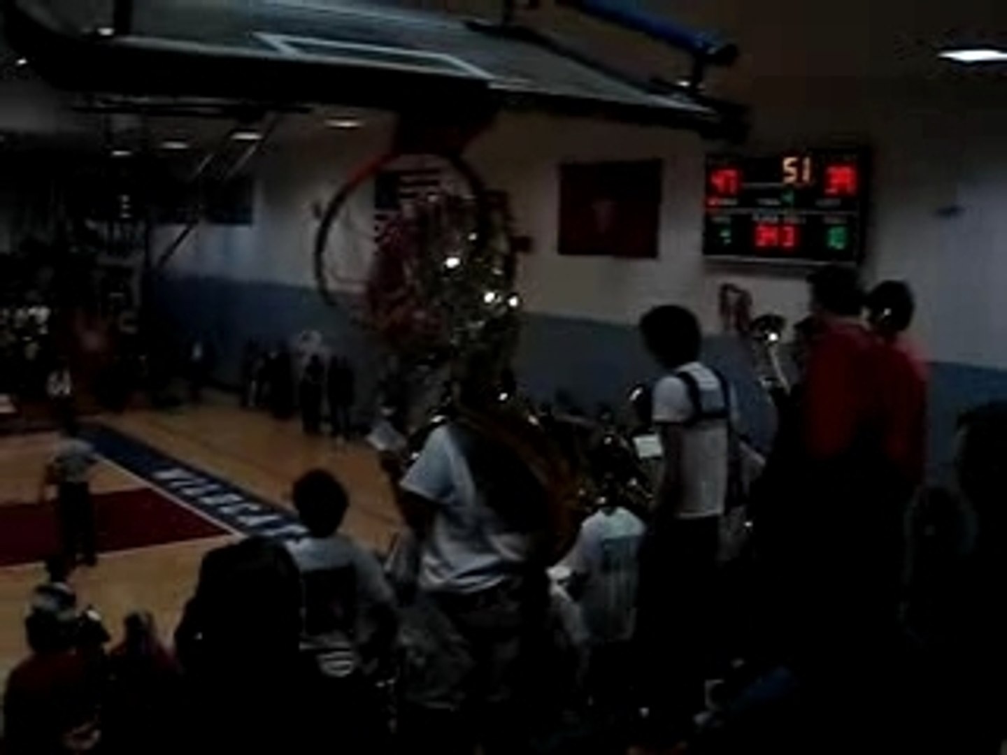⁣basketball game