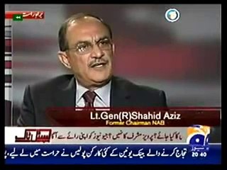 Lt. Gen Shahid Aziz reveal truth about Musharraf on US Air Bases