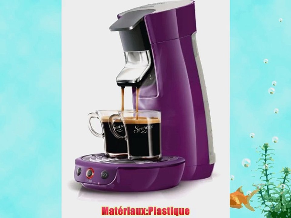 Philips HD782541 Cafetiere SENSEO Viva Cafe Mauve