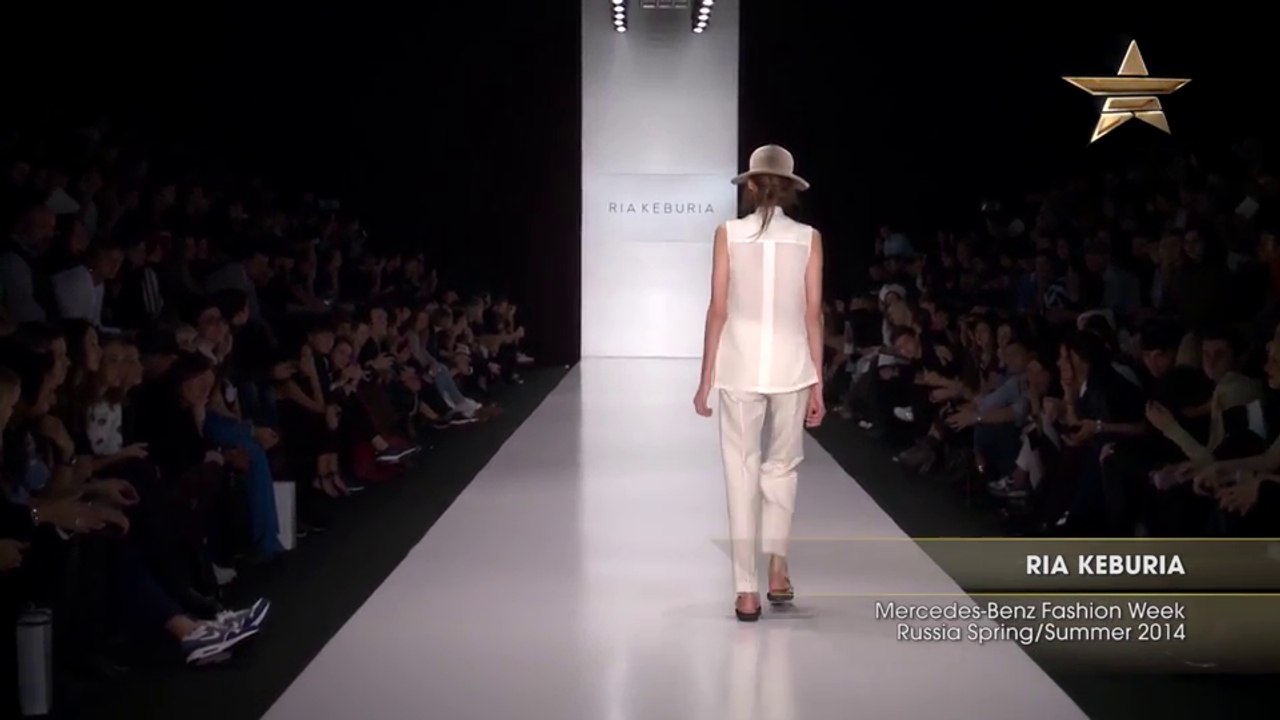 Full Shows RIA KEBURIA Mercedes-Benz Fashion Week Russia Spring Summer 2014 Part 2