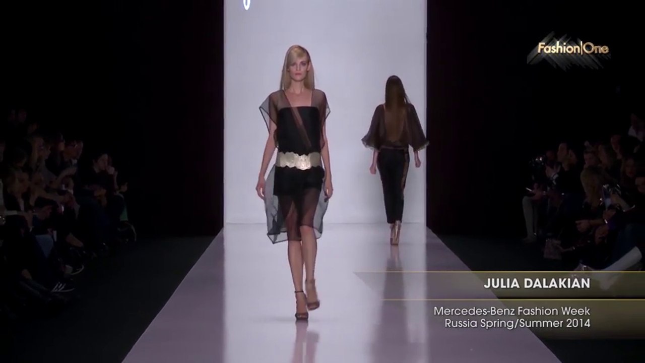 Full Shows JULIA DALAKIAN Mercedes-Benz Fashion Week Russia Spring Summer 2014 Part 2