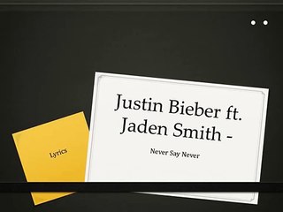 Never Say Never - Chipmunks [Lyrics]