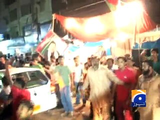 JI Rally Attacked in Karachi-11 April 2015