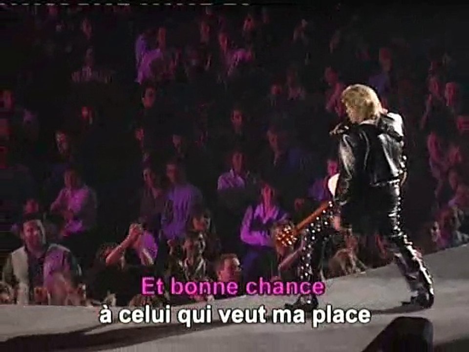 KARAOKE JOHNNY HALLYDAY - Gabrielle