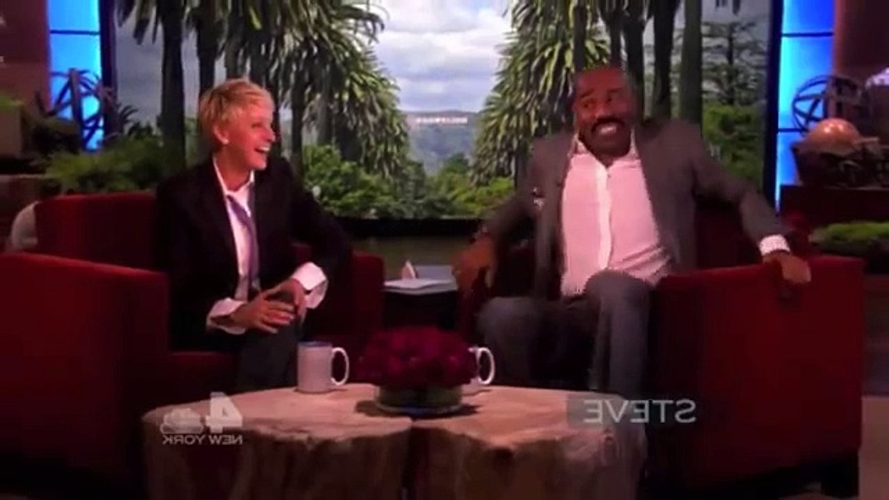 Ellen DeGeneres on Steve Harvey Show