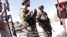 Israeli IDF conversation with Palestinians