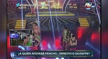 Combate: Así abandonó la competencia "Canguro" Giuseppe (VIDEO)