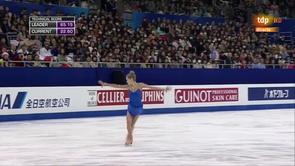 2015 World Figure Skating Championships. Ladies - FP. Elena RADIONOVA