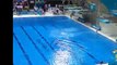 London Olympics 2012 Olympic Aquatic Center Divers Warm Up