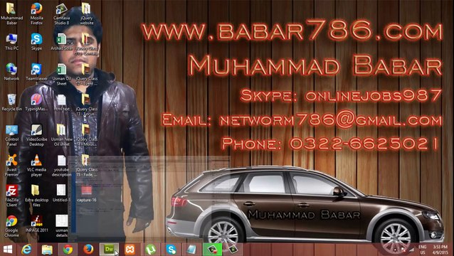 Append Html Text functions of jQuery Class 17 in Urdu by Babar786.com