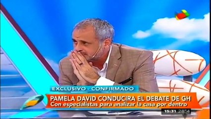 Pamela David conducirá el Debate GH2015