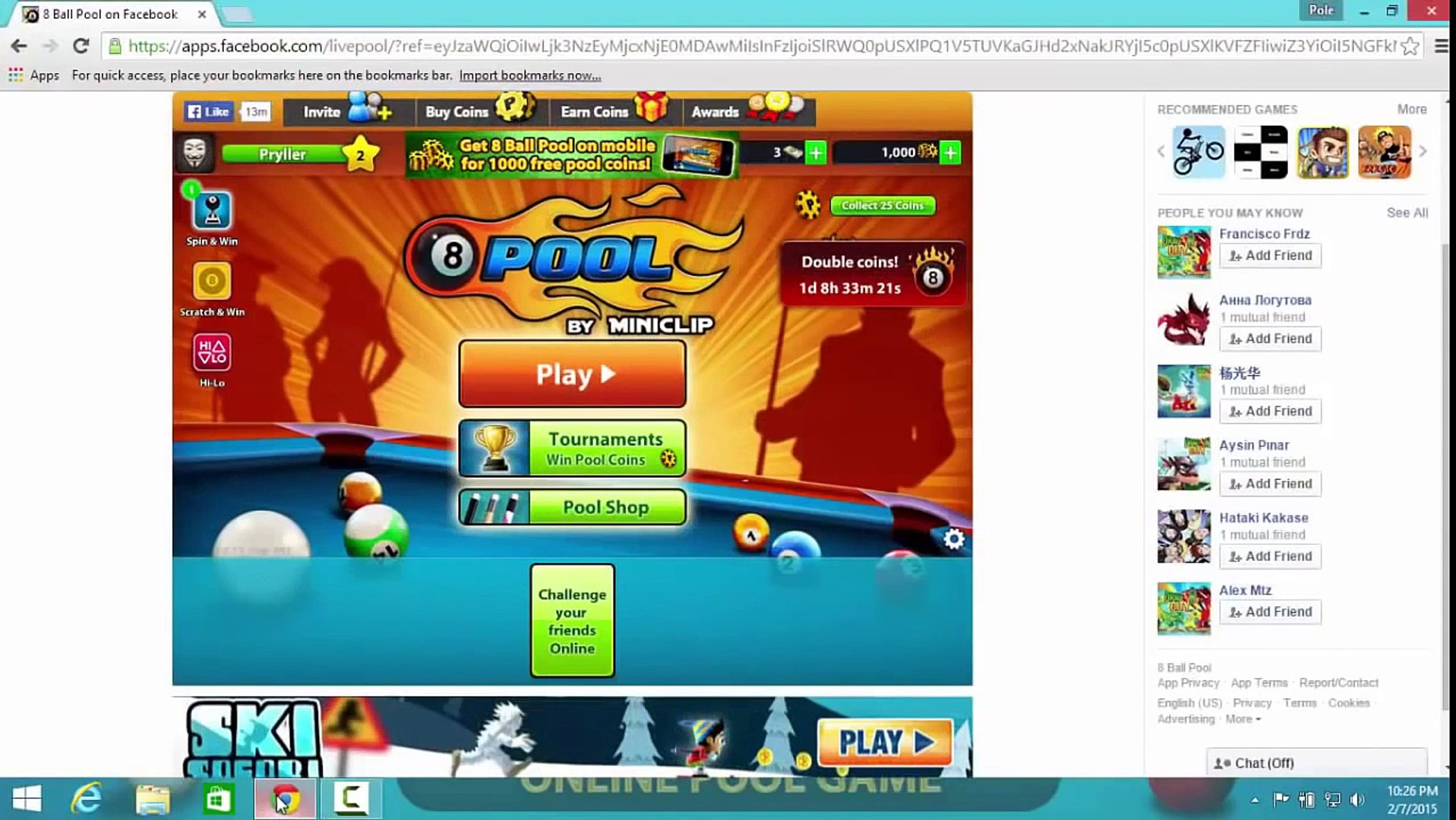 8 Ball Pool Hack Unlimited Coins 2015 Update April 2015 - 
