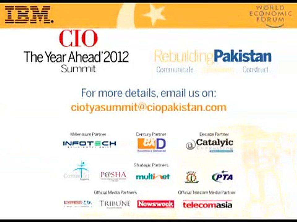 CIO YearAhead Humayun Bashir Keynote