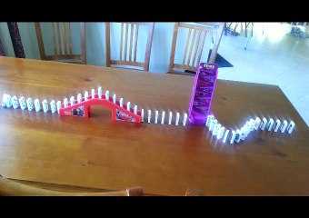 My Creative Dominos Chain Creation