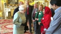 Malala Yousafzai, the Teenager Who Was Shot by the Taliban, Meets Queen Elizabeth
