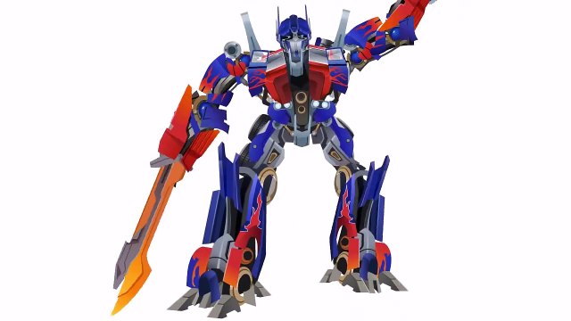OPTIMUS Prime Transform - Short Flash Transformers Series