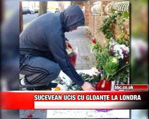 Sucevean ucis cu gloante in Londra
