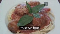 How To Cook Homemade Spaghetti With Meatballs