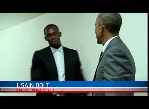 Obama est le Président le plus cool du monde. Le comportement qu'il a en face d'Usain Bolt en est une preuve