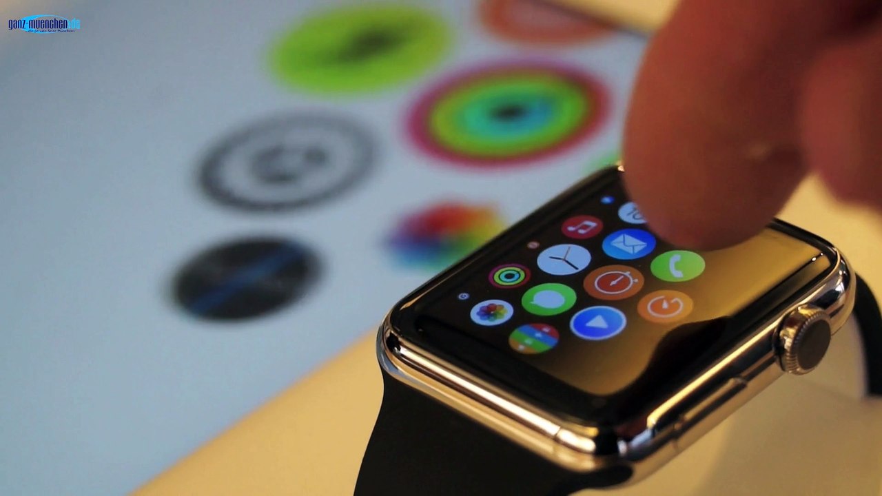 Apple Watch: 1. Preview & Try-On @ Apple Store Munich 10.04.2015
