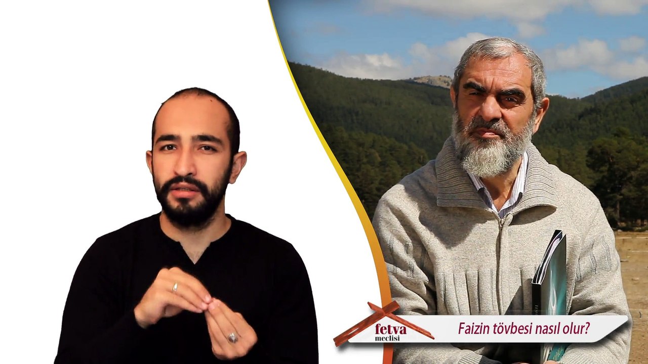 12) Faizin tövbesi nasıl olur? - İşaret Dili Anlatımlı - Nureddin Yıldız - Fetva Meclisi