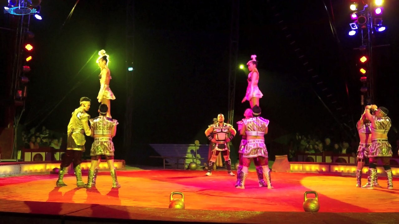 Circus Krone 'Evolution' Premiere Theresienwiese, München  02.04.2015