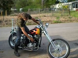 1962 Harley Panhead Chopper