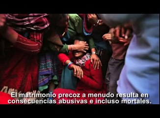 Muy joven para casarse. Documental estremecedor de Stephanie Sinclair. Niñas abusadas.