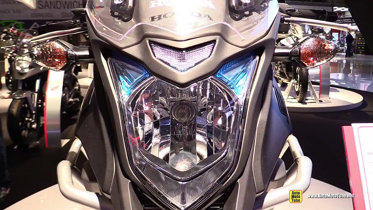 2015 Honda CB500X Travel Edition - Walkaround - 2014 EICMA Milan Motorcycle Exhibition