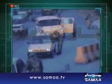 CCTV raw footage of attack at pak army checkpost in kpk