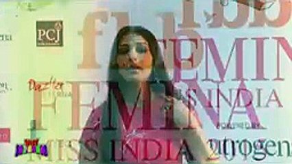 Sonali Bendre   Red Carpet      Femina Miss India 2015.mp4