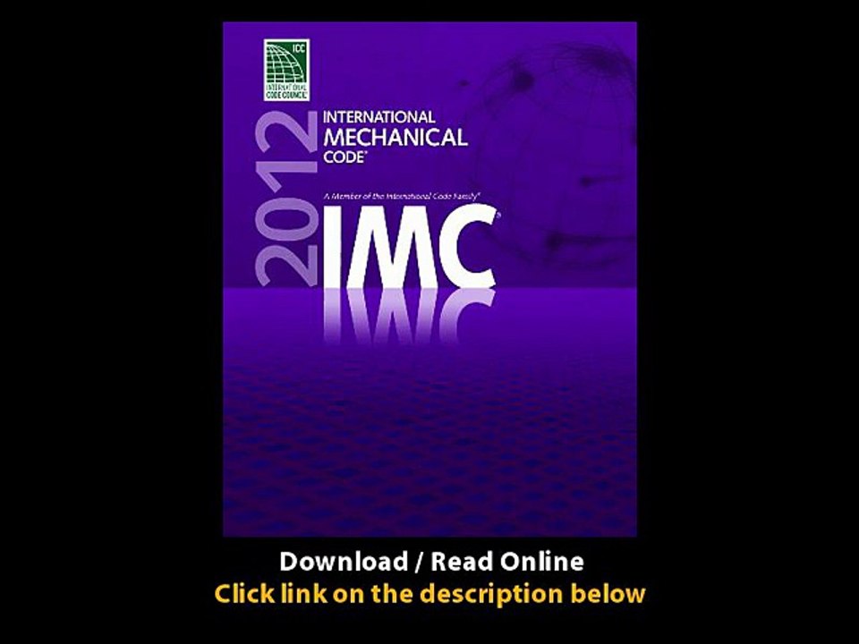 Download International Mechanical Code By International Code Council PDF