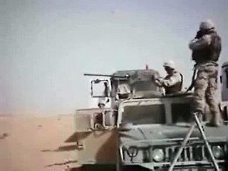 How NOT to fire a 50 Cal Machine Gun