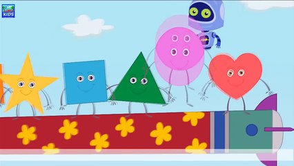 Shapes Song | Nursery Rhymes For Children | Basic Learning for toddlers