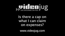 Is there a cap on what I can claim on expenses?: Expenses