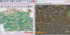 The First Intimate Touch of Google Earth with ArcGIS