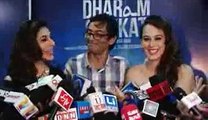 INTERVIEWS SOPHIE CHOUDRY,HAZEL KEECH & DIRECTOR FUWAD KHAN FOR DHARAM SANKAT MEIN.3gp