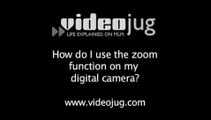 How do I use the zoom function on my digital camera?: How To Use The Zoom Function On Your Digital Camera