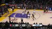 Jordan Clarkson Driving Layup - Timberwolves vs Lakers - April 10, 2015 - NBA Season 2014-15