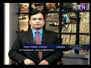 Opinion With Ali Kazi 10th April 2015
