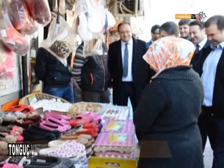 TONGUÇ VE TANRIVERDİ ŞEHZADELİ VATANDAŞLARLA BULUŞTU