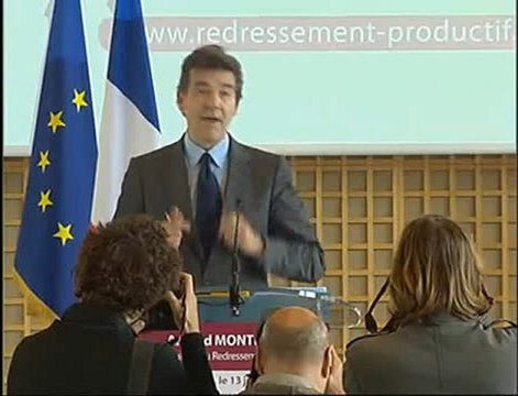 Archive - Point presse d'Arnaud Montebourg le 13 juin 2012