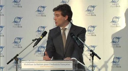 Archive - Colloque à l'Ecole des Mines : discours de clôture d'Arnaud Montebourg