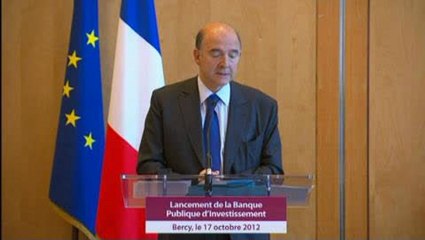 Archive - Lancement de la Banque publique d'investissement