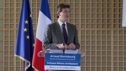 Archive - 16/10/2012 - Réunion du Comité des métaux stratégiques (COMES)